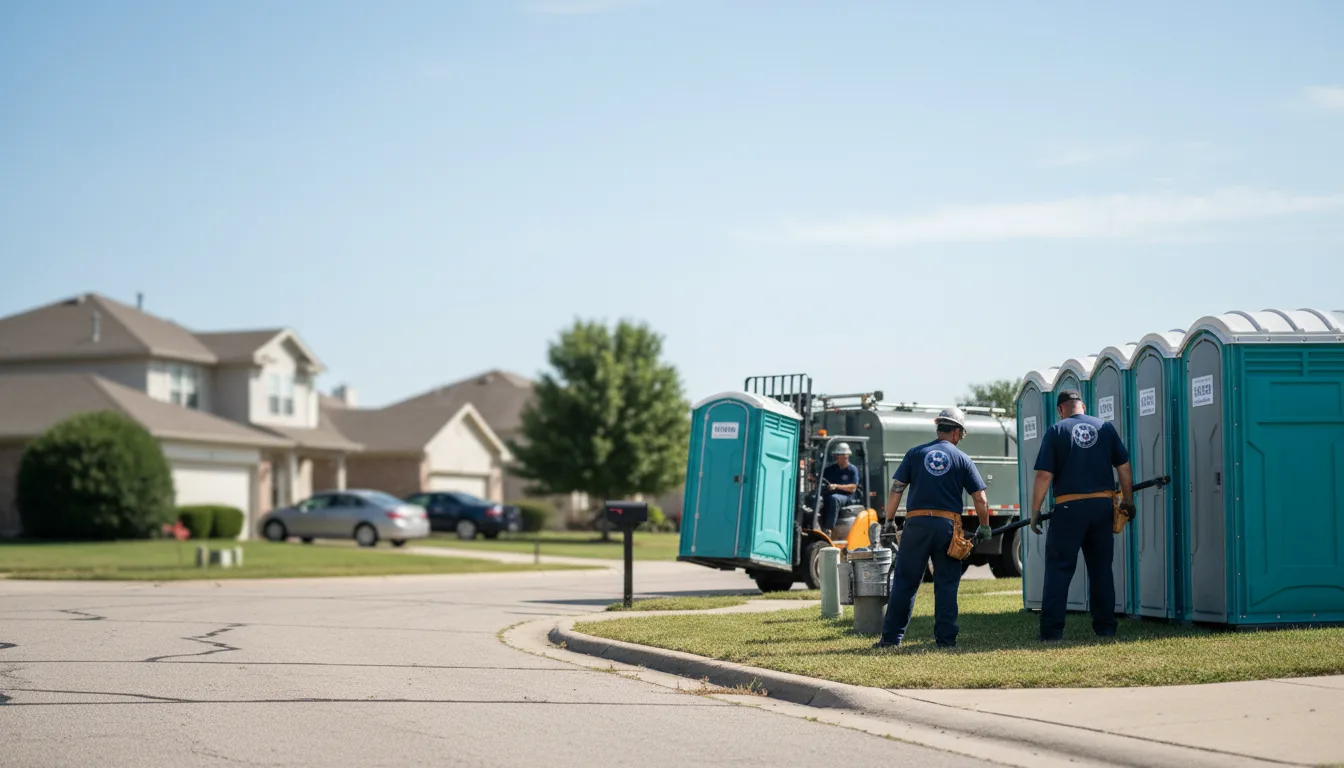 Porta Potty Rental in Bazine, KS near me